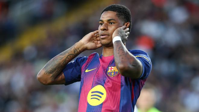 Marcus Rashford en el FC Barcelona (Europa Press)