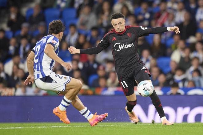 Rubén Vargas, en el Real Sociedad-Sevilla (Foto: AFP7/Europa Press).