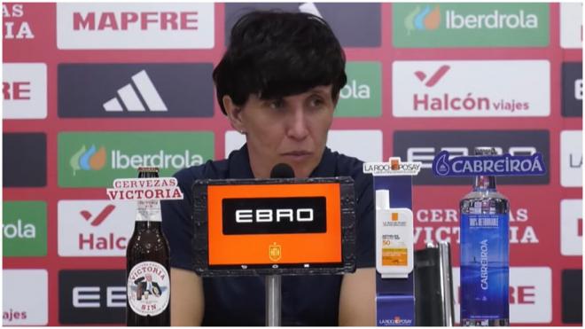 Sonia Bermúdez, en rueda de prensa.