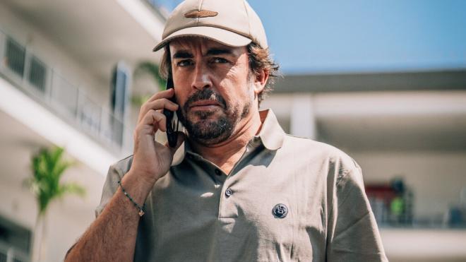 Fernando Alonso, en México (Foto: Aston Martin).