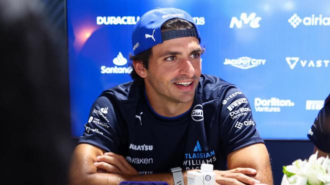 Carlos Sainz, en México (Foto: Williams Racing).