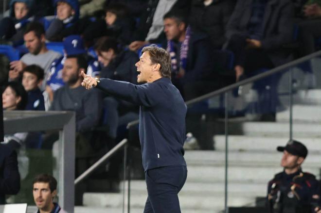 Almeyda, en el Real Sociedad-Sevilla (Foto: Cordon Press).
