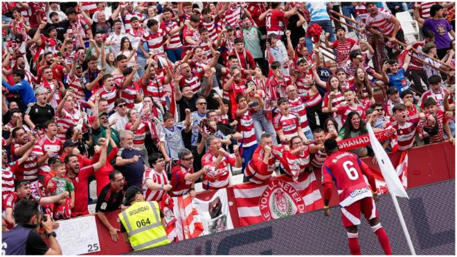 La afición del Granada. (Cordon Press)