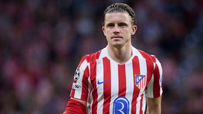 Conor Gallagher no ha respondido a la confianza del Atlético de Madrid y Diego Simeone (Cordon Pre