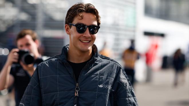 George Russell, en México (Foto: Europa Press).