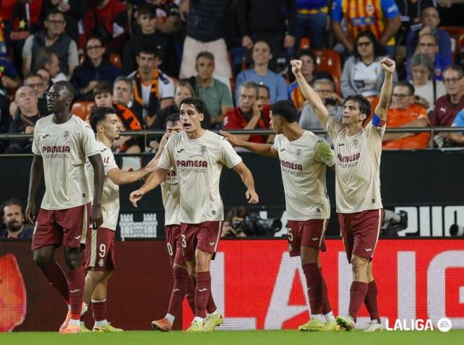 El gol de penalti de Gerard Moreno. (Foto: LALIGA)