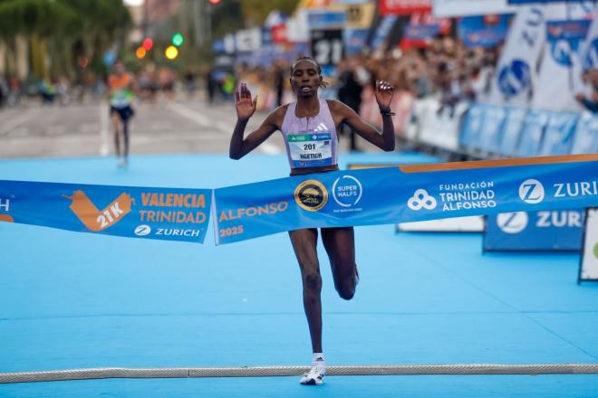 Agnes Jebet Ngetich (Foto: EFE)