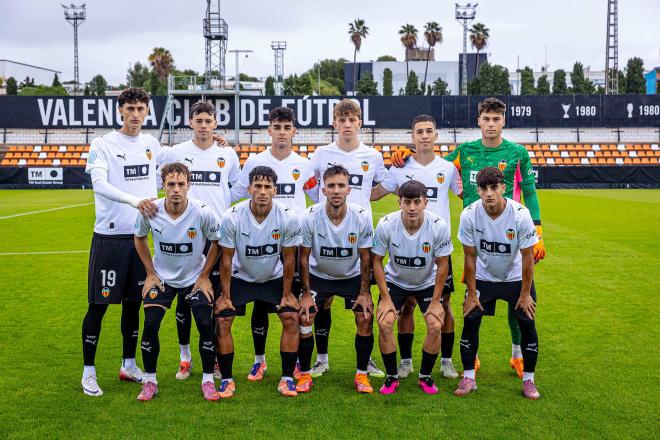 El VCF Mestalla mereció más ante el Porreres (Foto: Valencia CF)