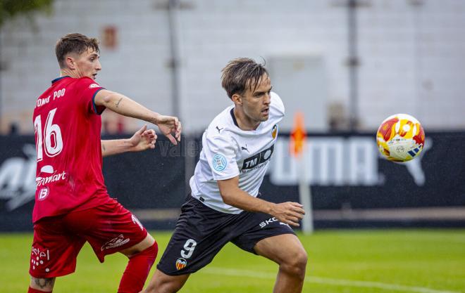 El VCF Mestalla mereció más ante el Porreres (Foto: Valencia CF)