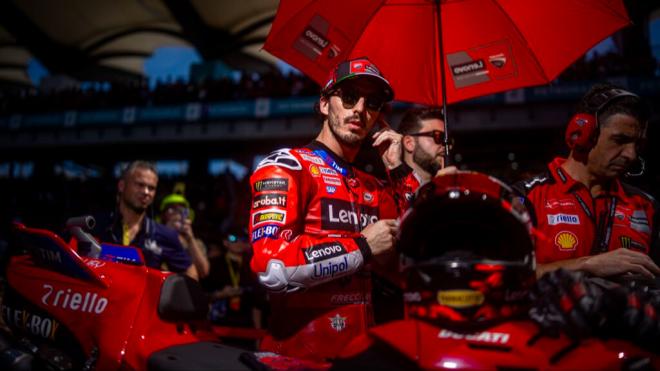 Pecco Bagnaia, en Sepang (Foto: Ducati).