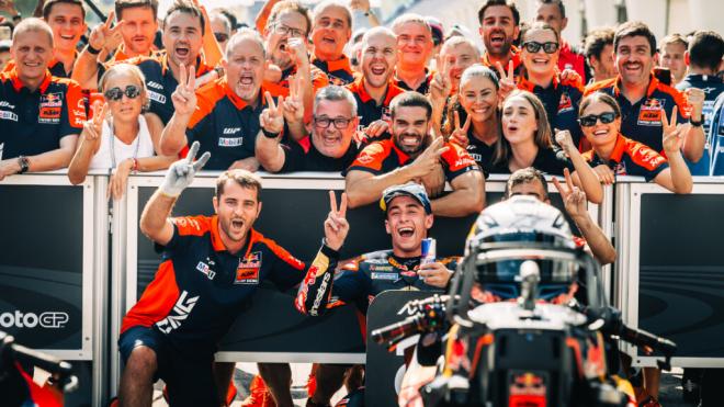 Pedro Acosta, en Sepang (Foto: KTM).