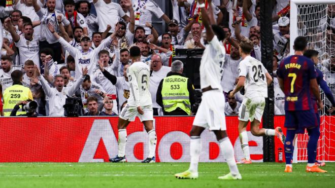 El Real Madrid se impuso al Barcelona en el primer Clásico de la temporada (foto: Cordon Press).