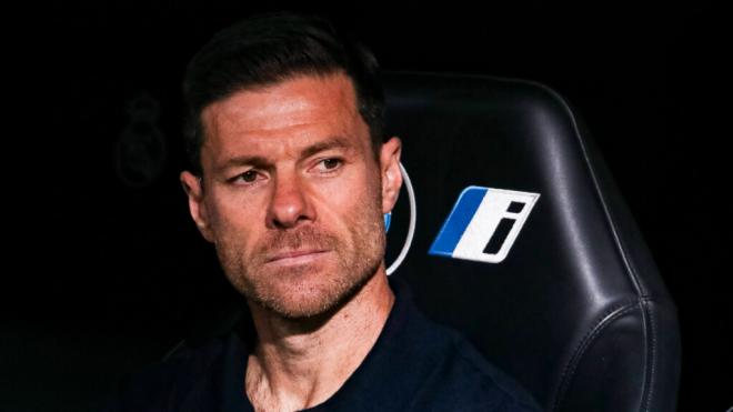 Xabi Alonso, durante el Real Madrid - Barcelona de LALIGA EA SPORTS (foto: Cordon Press).