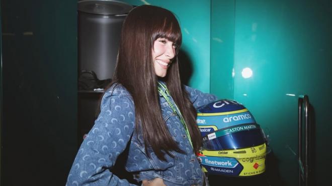 Aitana y Fernando Alonso, en México (Foto: @aitanax).