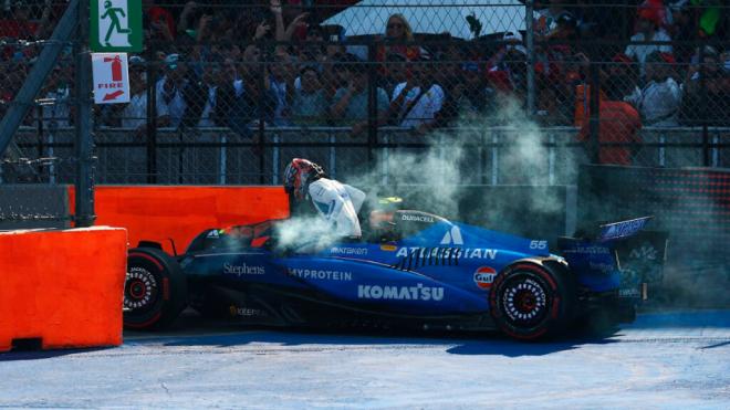 Carlos Sainz, en México (Foto: F1).