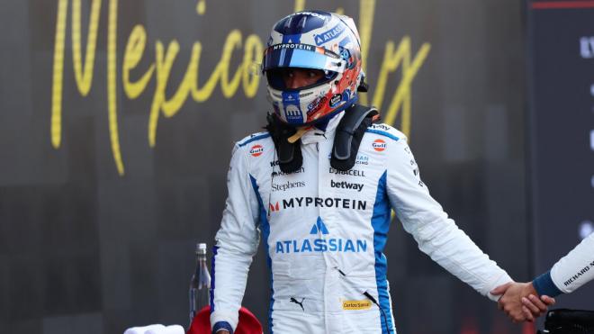 Carlos Sainz, en México (Foto: Williams Racing).