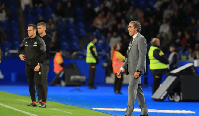Guillermo Almada durante el duelo ante el Deportivo