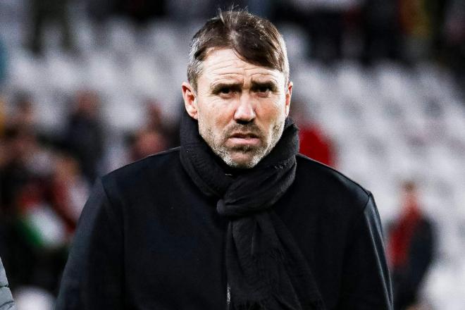 Coudet, durante un partido (Foto: Cordon Press)