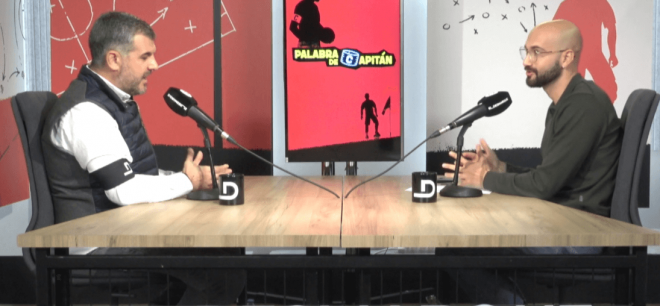 Héctor Fernández, en Palabra de Capitán (Foto: ElDesamrque)