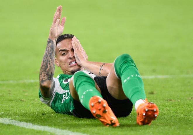 Antony, ante el Atlético de Madrid (Foto: Kiko Hurtado).