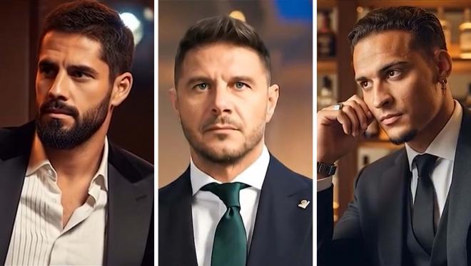 Imágenes del 'bar del Betis', con Isco, Joaquín y Antony (Foto: NadaMásQueBetis)