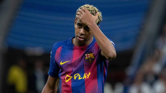 Lamine Yamal en El Clásico (Cordon Press)
