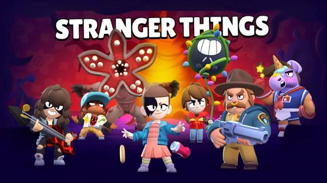 Las skins de Stranger Things en Brawl Stars