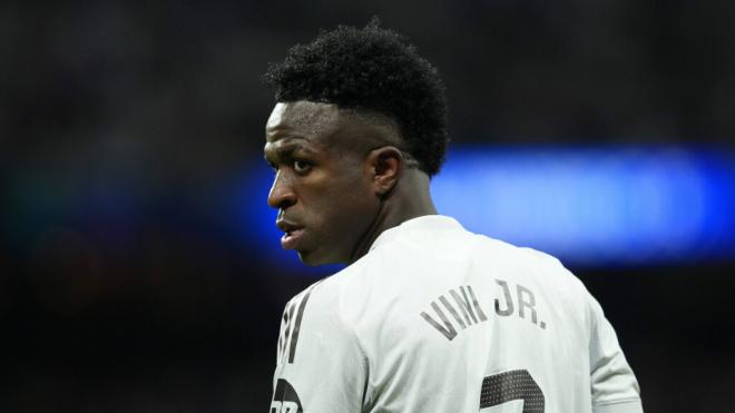 Vinicius Jr durante El Clásico (Fuente: Cordon Press)