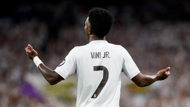 Vinicius Jr durante El Clásico (Fuente: Cordon Press)