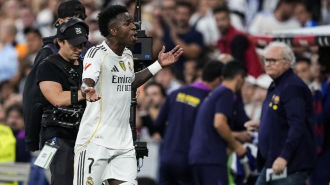 Vinicius Jr en el Clásico (Foto: EUropa Presss)
