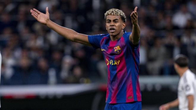 Lamine Yamal en el Clásico (Foto: Europa Press)