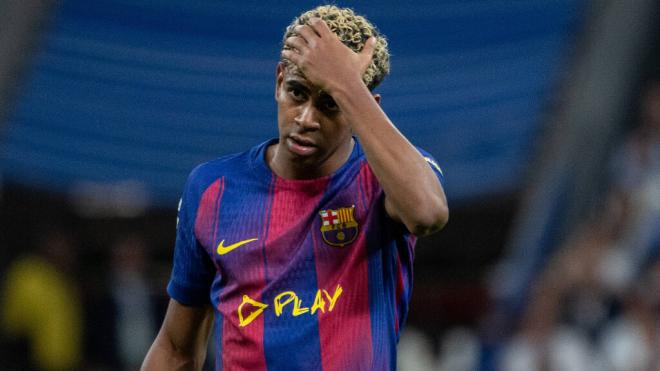 Lamine Yamal en el Clásico (Cordon Press)