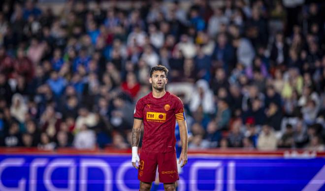Hugo Duro, capitán en el Maracena - Valencia CF (Foto: Valencia CF)