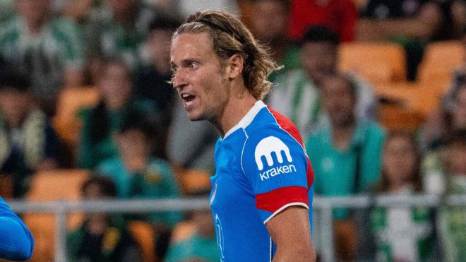 Marcos Llorente en un partido del Atlético de Madrid (Cordon Press)