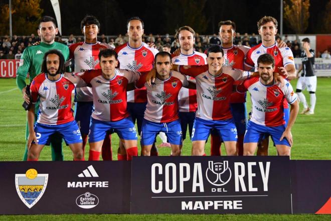 Once del Tordesillas ante el Burgos.