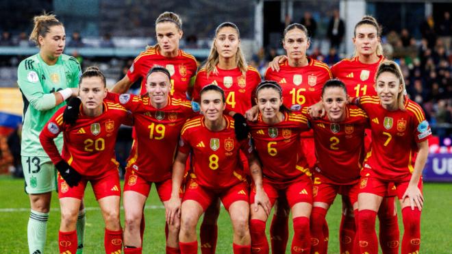La Selección Española, frente a Suecia (Cordon Press)