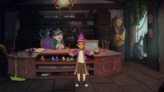 El inevitable guiño al Simon the Sorcerer original