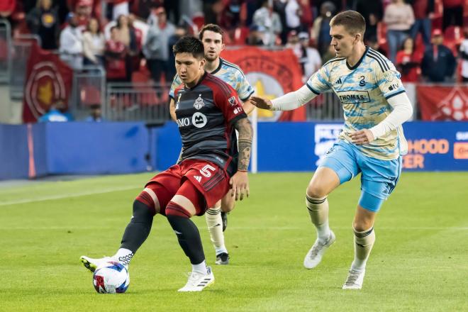 Franco Ibarra, con el Atlanta (Foto: Cordon Press).