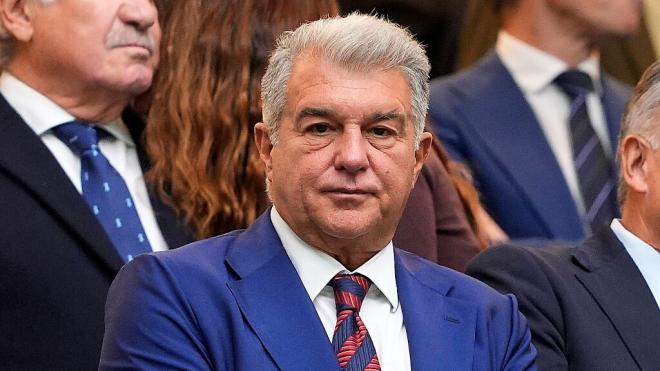 Joan Laporta en El Clásico (Cordon Press)