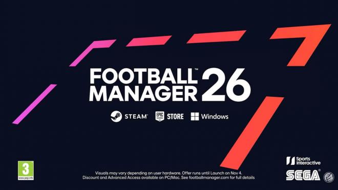 Football Manager 26 deja entrar a Unity en la saga después de un año sin juego.