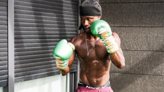 Eduardo Camavinga entrenando a boxeo (IG: @camavinga)
