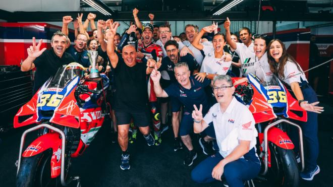 Joan Mir, en Sepang (Foto: Honda).