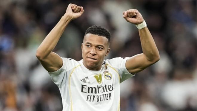Kylian Mbappé celebra un gol en el Clásico (Foto: Europa Press)