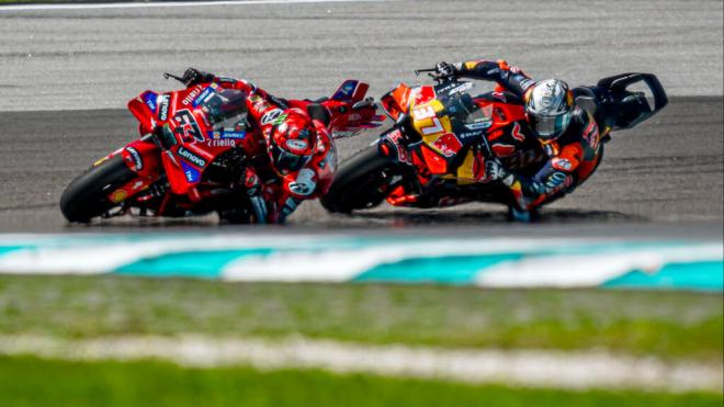 Pecco Bagnaia, en Sepang (Foto: Ducati).