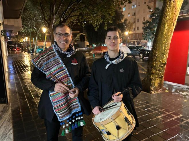 Homenaje en Mestalla a las víctimas DANA. La Colla de Paiporta