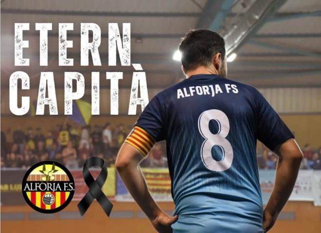 Nestu, jugador fallecido (Foto: Tecnovit Alforja).