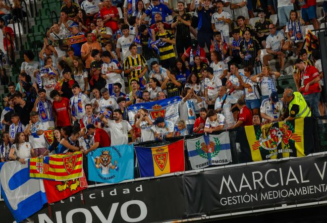 Aficionados del Real Zaragoza esta temporada (Foto: LALIGA).