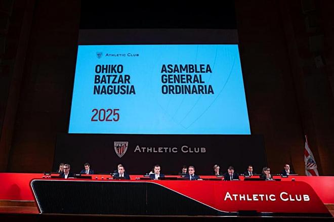 Plano de la Asamblea General de Socios Compromisarios de 2025 (Foto: Athletic Club).