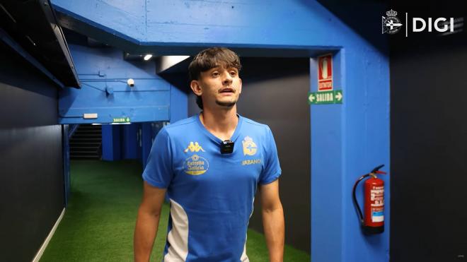 Charlie Patiño, jugador del Deportivo (Foto: RC Deportivo).