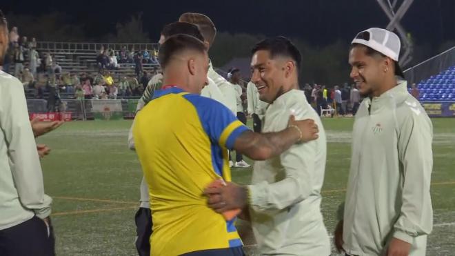 Sergio León y el Chimy Ávila (ElDesmarque).